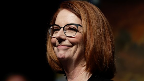 Former prime minister Julia Gillard