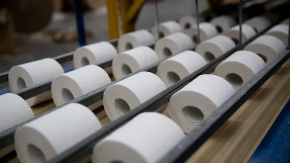 Toilet paper prices rose by 4.5 per cent in the June quarter as shoppers panic bought supplies.