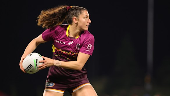 Broncos NRLW player Ashleigh Werner.