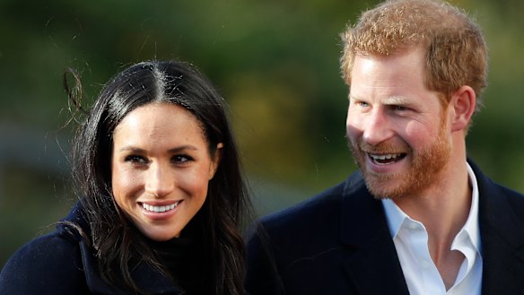 Meghan Markle and Prince Harry. 