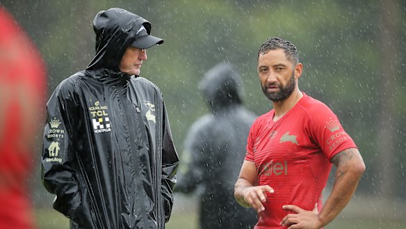 Wayne Bennett and Benji Marshall have a special bond.