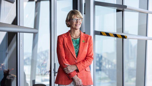 Coca-Cola Amatil boss Alison Watkins is running the company during the COVID-19 crisis from the family farm in south-west Victoria, instead of the company's North Sydney HQ.