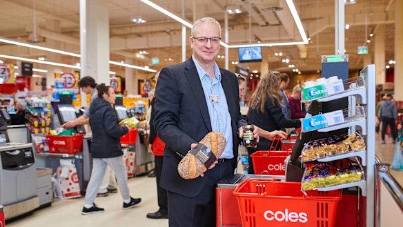 Coles chief information and digital officer Roger Sniezek.