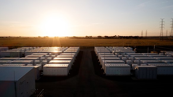 Neon’s Victorian Big Battery project near Geelong.