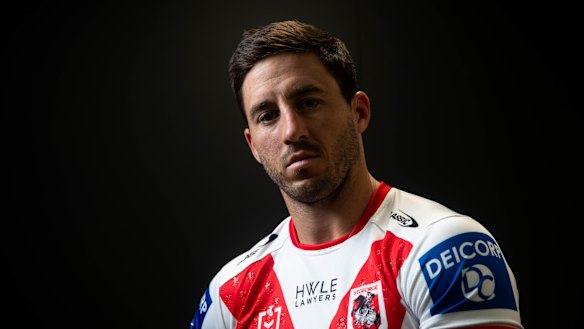 Dragons captain Ben Hunt.
