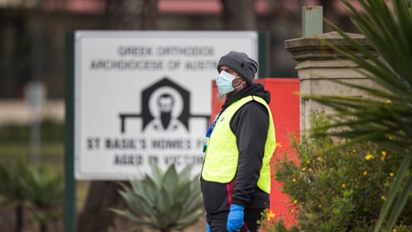 St Basil's Home for the Aged in Melbourne's north already had 51 cases of COVID-19 when it received a "notice to agree".
