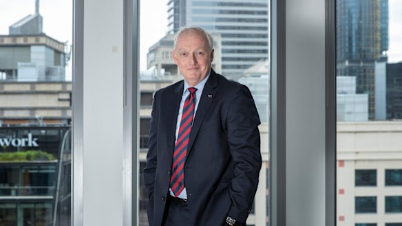 Perpetual chief executive Rob Adams said challenging geopolitics had hurt the group's performance. 