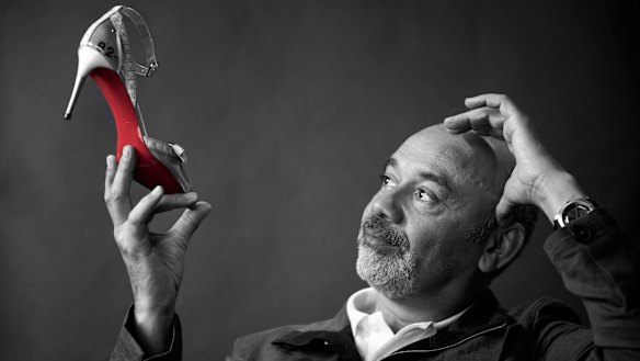 Christian Louboutin remains very hands-on in every part of his business, from shoe design to shop fit-outs and his beauty range.