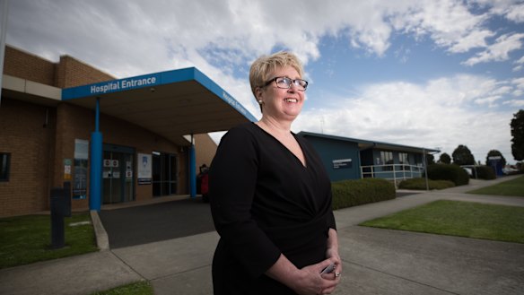 Colac Area Health chief executive Fiona Brew. 