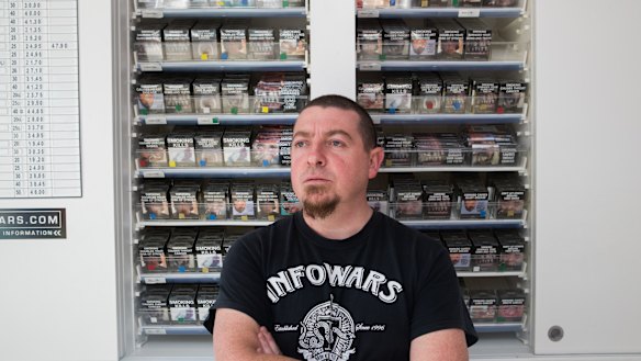 Anthony Rachelle is taking Coles to court over its cigarette pricing. 
