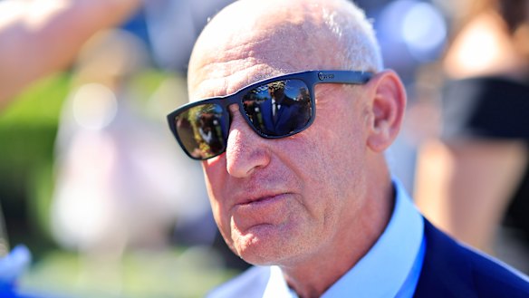 Terry Robinson after Art Cadeau won at Randwick on Saturday.