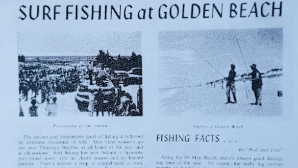 The many attractions of the area were pushed on buyers, with flyers such as this one.