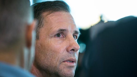 'Embarrassed': Coyne expressed remorse for his actions in Singapore.