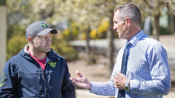 Andrew McFadden  and chief executive Don Furner.