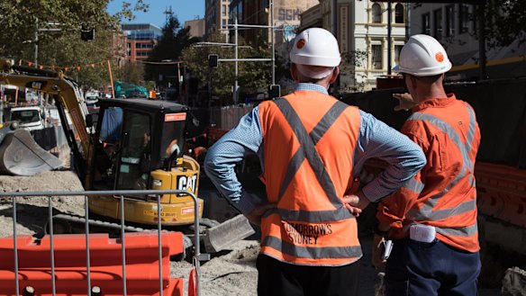 Neither the government nor Acciona will say when they expect the light rail line to be completed.