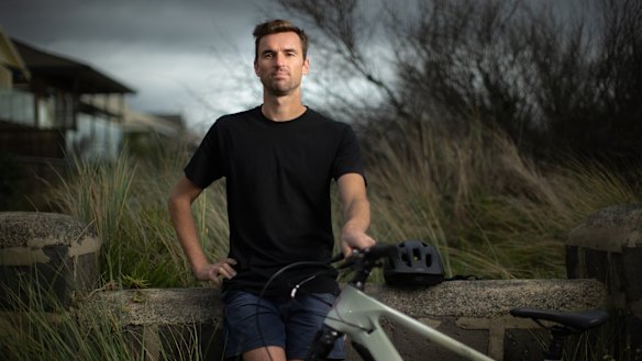 Pat Riordan was alone in his ute when he was fined $1652.