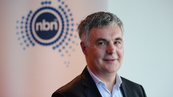 NBN Co CEO Stephen Rue.

