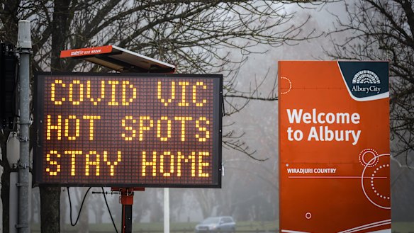 The closure of the NSW-Victorian border is affecting the economies of both states.