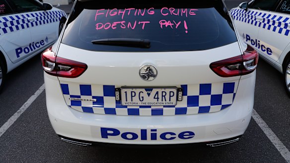 Officers are embroiled in a disputed enterprise bargaining agreement process.