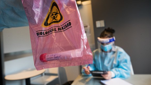 Those in hotel quarantine are asked to complete a day 17 and day 20 test after they leave quarantine.