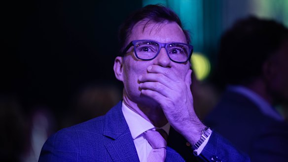 McAllister reacting to news of the Queen Elizabeth II Coronation Award, received for his career in ballet, on Wednesday. 