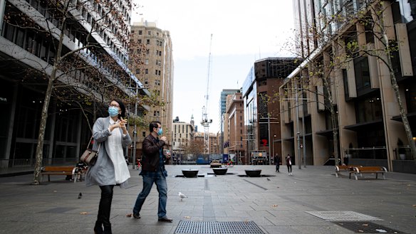 Martin Place, in the City of Sydney.
