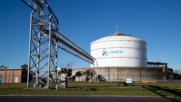 Orica is the largest supplier of commercial explosives to the mining industry.