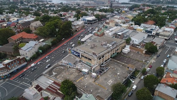 The site in February 2018.