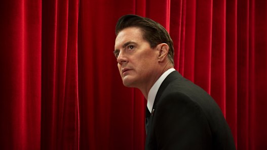 Kyle MacLachlan in Twin Peaks reboot, now streaming on Stan.