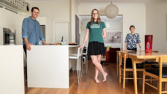 Olivia says her family has been supportive in her journey. 