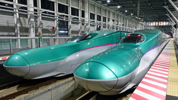 Kainuma hatched a $US500m deal while sitting on a bullet train. 