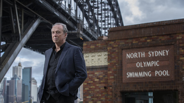 Resident David McMahon has campaigned for the reopening of North Sydney Olympic Pool.