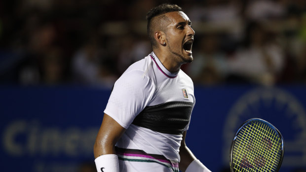 Nick Kyrgios was never too far from controversy.