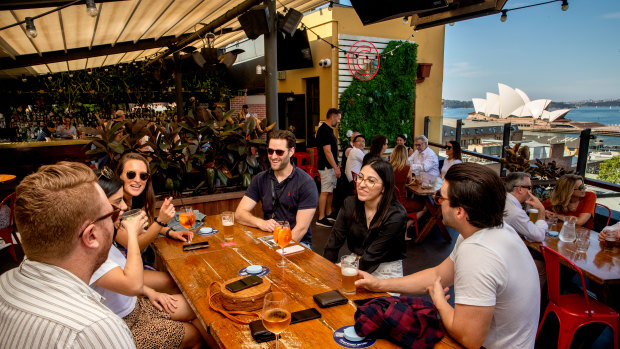 The Glenmore Hotel's rooftop bar has been a saving grace during the pandemic.