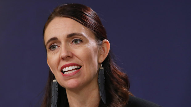 New Zealand Prime Minister Jacinda Ardern.