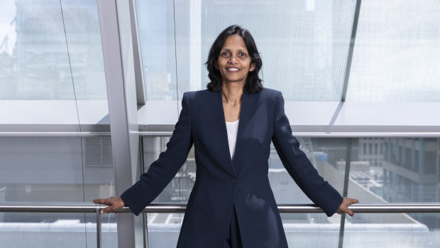 Macquarie chief executive Shemara Wikramanayake is one of a small number of women heading up an ASX200 company. 