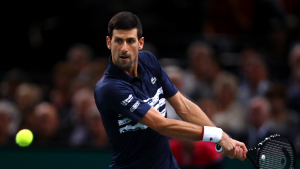 Novak Djokovic was pleased with his form as he reached the quarter-finals in Paris.