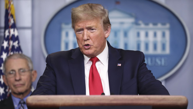 US President Donald Trump said he envisions "packed" US churches on Easter Sunday as he described his ambition to abandon stringent public-health measures and re-open the US economy in mid-April. 