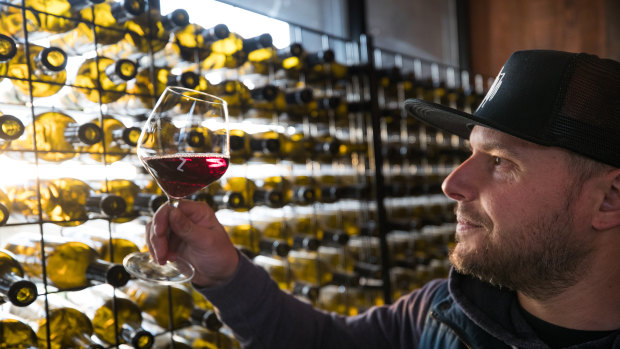 Rod Micallef, owner of Zonzo Estate in the Yarra Valley. 