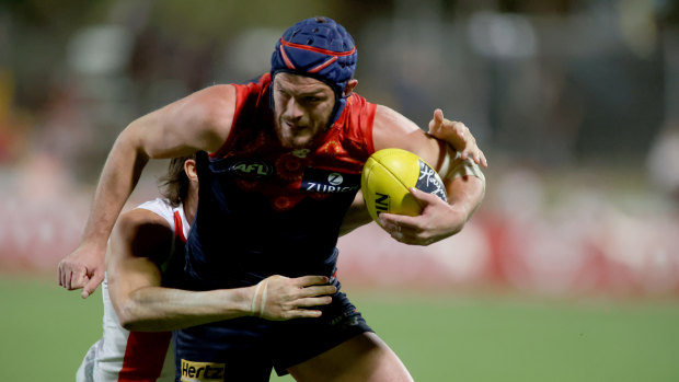 Demons escaped with a three-point win over St Kilda in Alice Springs.
