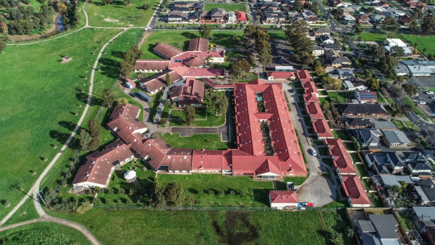 St Basil's Homes for the Aged in Fawkner, where 45 residents died.