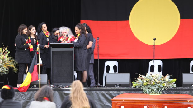 Many Indigenous leaders paid tribute to Uncle Lyall Munro's legacy.