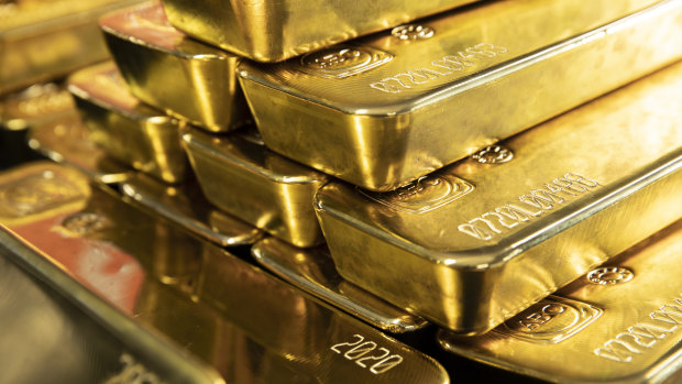 The gold price hit a record high in August as investors sought safety. 