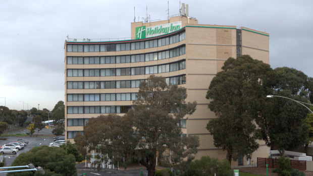 The Holiday Inn at Melbourne Airport.