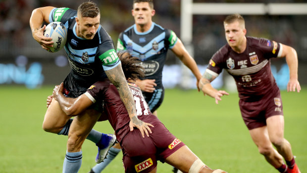Rolling the dice: Tariq Sims would be suspended for two matches with an early guilty plea, and faces three weeks out if his appeal is unsuccessful.