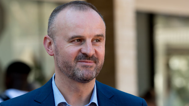 Andrew Barr, who dismissed the federal budget as open electioneering.