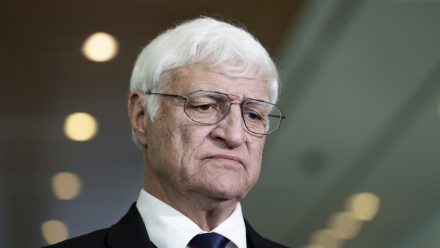 Crossbench MP Bob Katter. 