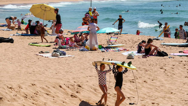 Friday is shaping up to be a day for the beach in Sydney, with a coastal high of 33. 