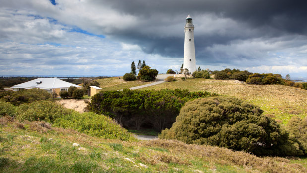 Wadjemup Lighthouse on Rottnest Island. 