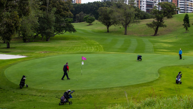 The lord mayor wants to reduce Moore Park golf course from 18 holes to nine to provide more parkland for residents.